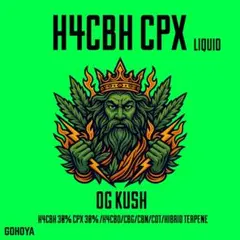 H4CBH × CPX リキッド 1ml （OG KUSH）