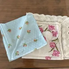 ハンカチ 2枚セット プライベートレーベル ピエールバルマン