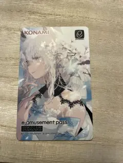 【最終値下】白上フブキ×SOUND VOLTEX　e-amusementpass ホロライブ」白上フブキ×『SOUND VOLTEX EXCEED GEAR』コラボ