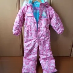 8090~110120cm着丈調整可能HelloKittyジャンプ スキーウェア