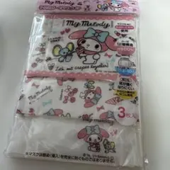 My Melody 子供用マスク 3枚入り 抗菌防臭のサムネイル