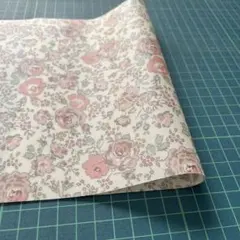 L63 Feliciteフェリシテあずきミルク ラミネート生地108×17cm