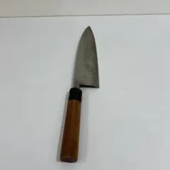 出刃包丁 川尻刃物 松本重喜製 黒打ち 安来青紙 黒打ち両刃 - メルカリ