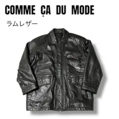 【牛革】COMME ÇA DU MODE レザージャケット 90's 古着 2025年最新】COMME CA DU MODE レザージャケット・ライダースの人気