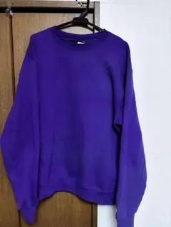 Champion パープル スウェット Lサイズ