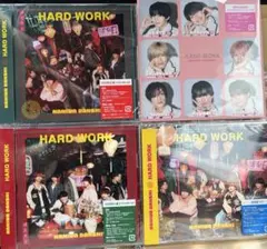 ⚠️シリアル無し⚠️なにわ男子HARD WORK CD 4枚セット
