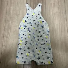 ベビー カエル柄 ロンパース　プチバトー