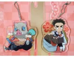 鬼滅の刃 全集中展 福岡限定 ご当地 アクリチャーム 伊之助 悲鳴嶼