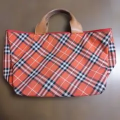 BURBERRY バーバリー チェック柄 トートバッグのサムネイル