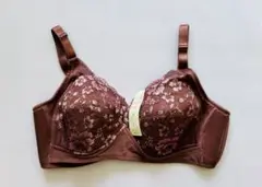 カドリールニシダ ツインクロス ブラジャー ノンワイヤー D90 ワイン