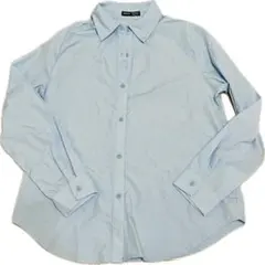SHEIN ライトブルー 長袖シャツ