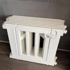 ifamバーチ ドア付きベビーサークル8枚、マルチバスケット2個、拡張パネル2枚