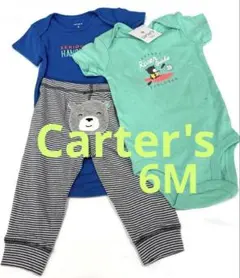 Carter's ベビー服 ロンパース パンツ 3点セット　男の子のサムネイル