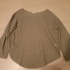 GU メッシュ　セーター　カーキ　XL
