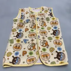 アンパンマン柄フリースベスト