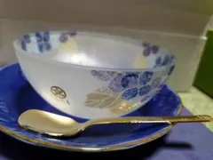たち吉 鉢セット 皿 スプーン付のサムネイル