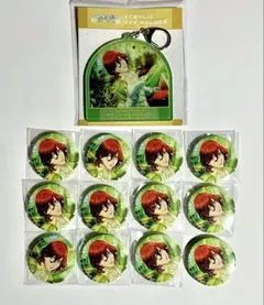 うたプリ 嶺二 シャニライ MOP 缶バッジ /オマケ付き アクリルキーホルダー