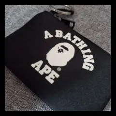 【非売品】A BATHING APE エイプ コインケース 黒