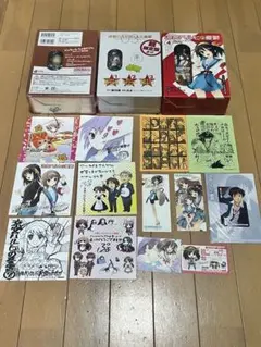 涼宮ハルヒの憂鬱 アクリルスタンド 缶バッジ ポストカード セット