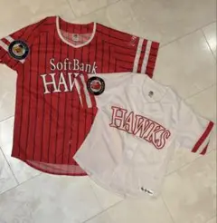【美品】SoftBankHawks ユニフォーム　L＆Sサイズ2点セット