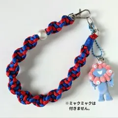 ミャクミャクカラー　大阪万博　関西万博　スマホハンドストラップ　パラコード