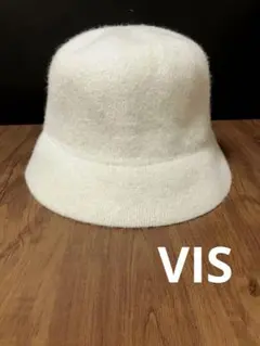 VIS バケットハット アイボリー