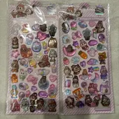 ラブブボンボンドロップ 立体シールセット