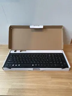 【ほぼ新品】ELECOM ワイヤレスキーボード TK-FDP099TBK