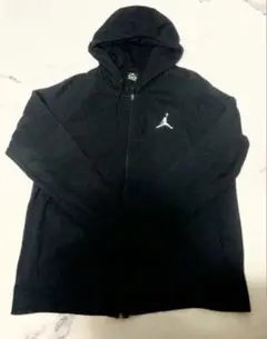 Jordan ブラック フルジップパーカー XXL
