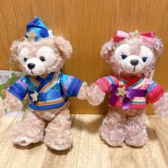 ダッフィー シェリーメイ ぬいぐるみバッジ