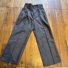 UNITED ARROWS ワイドパンツ 36 グレー