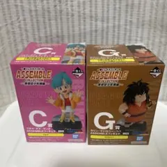 一番くじ ドラゴンボール C賞ブルマ、G賞ヤジロベー
