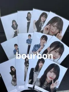 櫻坂46 ライブ衣装　アリーナ ネクタイコーデ　生写真 12種コンプ　森田ひかる