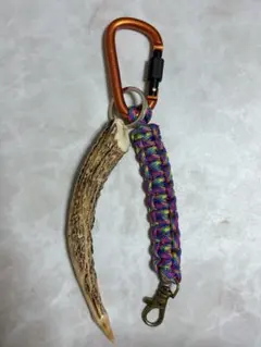 天然素材鹿の角キーホルダー