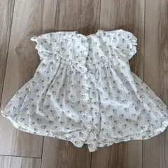 PETIT BATEAU 花柄ワンピース 12m