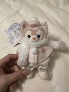 ディズニーリーナベルぬいぐるみバッジ ダンシングスノーフレークス