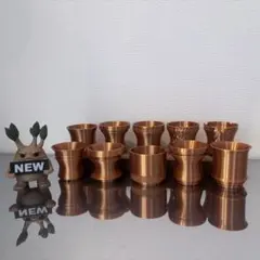 Bronze 2号鉢 10点セット 作家鉢 塊根植物のサムネイル