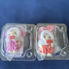 シルバニアファミリー 冬服人形 2体セット