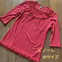 値下げしました☆ピノーレ　（株）キング　 レディースカットソー　トップス 日本製