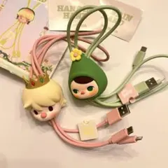【POPMART】HAND IN HAND 充電ケーブル 2コセット