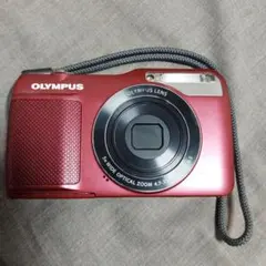 OLYMPUS VG-170 デジカメ　レッド　コンパクトデジタルカメラ Olympus VG-170 Red 14MP Digital Camera Compact Tested