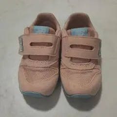 New Balance 373 キッズシューズ ピンク/ブルー 14cm
