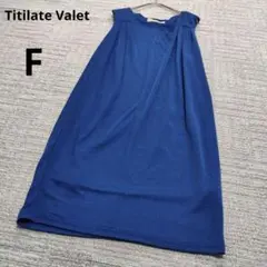 Titilate Valet ティティレイト ヴァレット ノースリーブ ブルーのサムネイル
