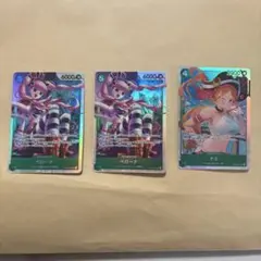 ワンピースカード　op14-033 op14-031 3枚セット　ペローナ　ナミ