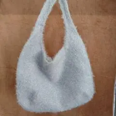 grove シルバーラメワンショルダーバッグ