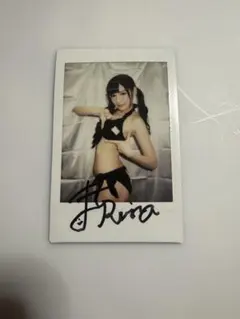 橋本ありな (新ありな) 直筆サイン入りチェキ AV女優 セクシー女優 激