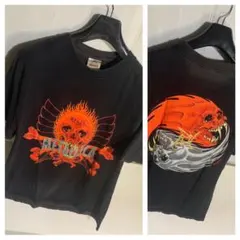 90'sヴィンテージMETALLICAメタリカTAKAスカルバンドロックTシャツ