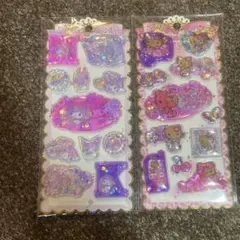 キラキラウォーターinシール　サンリオ　キティ　マイメロ　クロミ