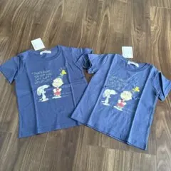 タグ付き新品　スヌーピー Tシャツ　おそろ　姉妹　兄弟　110/120 2着