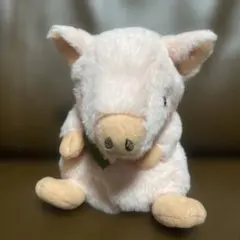 サンアロー　kipper ブタ　ぬいぐるみ　中古品 サンアロー kipper ブタ ぬいぐるみ 中古品 - メルカリ